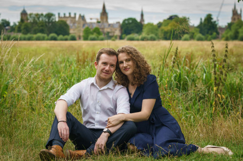 Oxford Engagement photos Christchurch Meadow Oxford