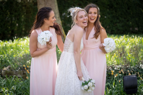 Bride and Bridesmaids Documentary Wedding Photography