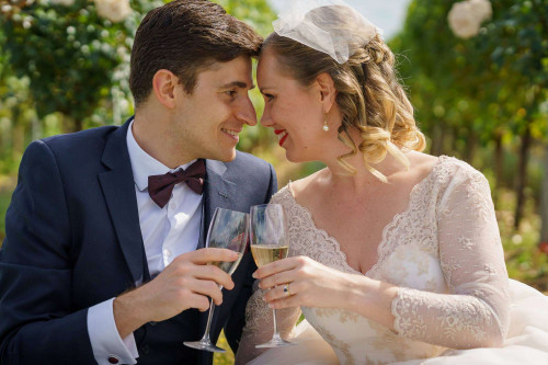 Vineyard Wedding - Matthew Ellacott Oxford Wedding Photographer Natural wedding portrait