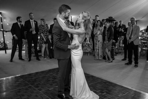 Bride and Groom Wedding First Dance