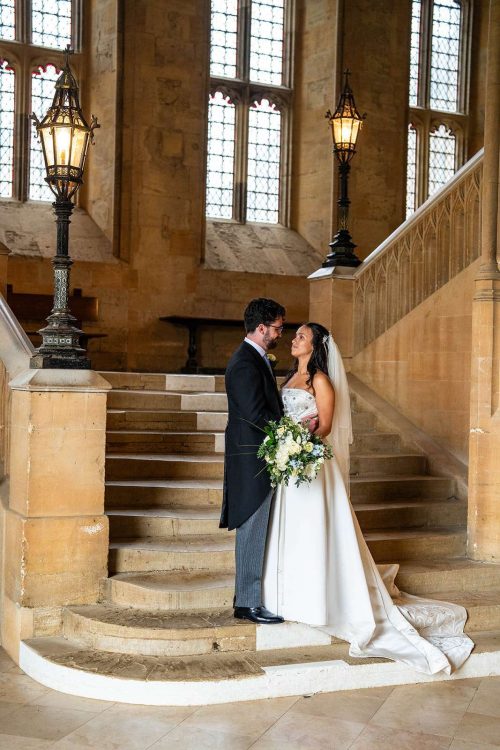 Christ Church College Oxford Wedding. Oxford University Wedding Photography by Matthew Ellacott Photography