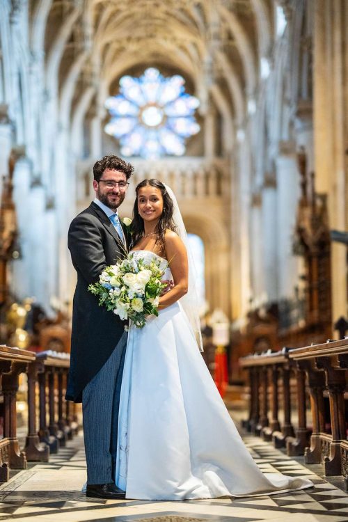 Christ Church College Oxford Wedding. Oxford University Wedding Photography by Matthew Ellacott Photography