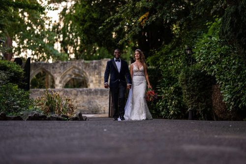 Bride and Groom Portrait Abingdon. Oxfordshire Wedding Photography by Matthew Ellacott Photography
