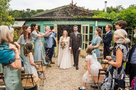 Wedding Photography at Worton Kitchen Garden Oxfordshire