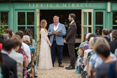 Wedding Photography at Worton Kitchen Garden Oxfordshire