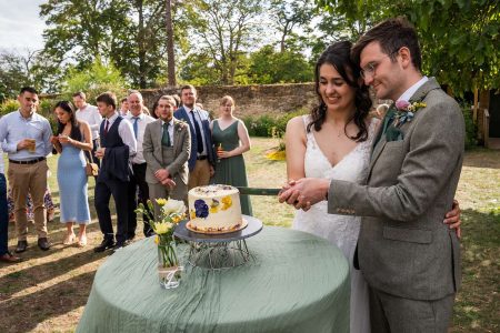 Natural Wedding Photography at the Medley Walled Garden Oxford