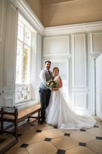 Bridal portrait at Ufton Court Wedding - Photographed by Matthew Ellacott Photography