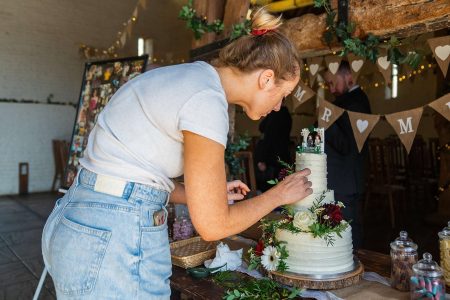 Wedding preparations at Ufton Court Berkshire Photographed by Matthew Ellacott Photography