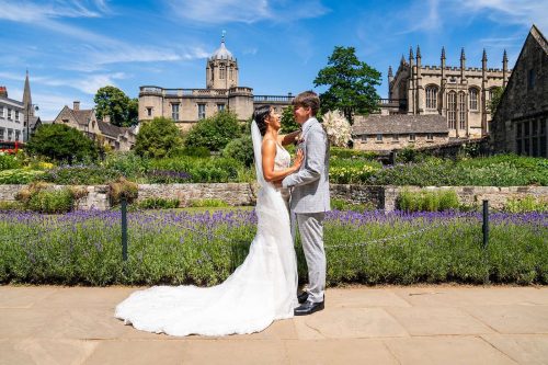 Wedding couple portraits in Oxford