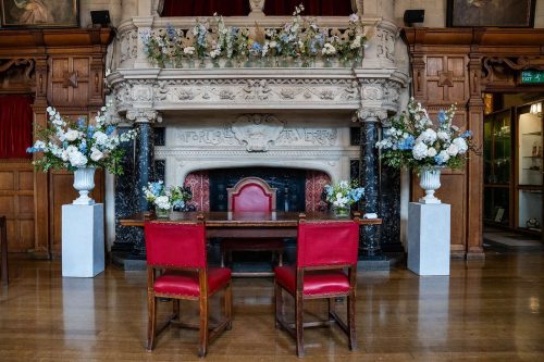 Wedding at Oxford Town Hall, Oxford. Wedding Photography by Matthew Ellacott Photography