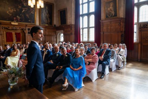 Wedding at Oxford Town Hall, Oxford. Wedding Photography by Matthew Ellacott Photography