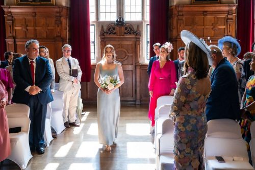 Wedding at Oxford Town Hall, Oxford. Wedding Photography by Matthew Ellacott Photography