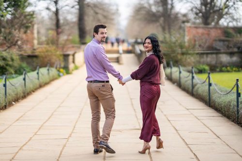 Engaged Couple. Engagement photography. Photographs by Matthew Ellacott Photography