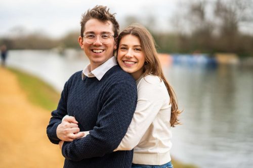 Engaged Couple. Oxford engagement photography. Photographs by Matthew Ellacott Photography