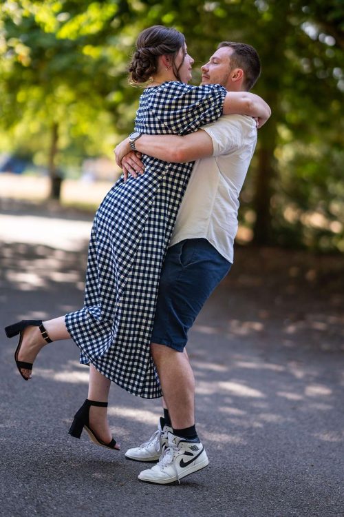 Engaged Couple. Oxford engagement photography. Photographs by Matthew Ellacott Photography