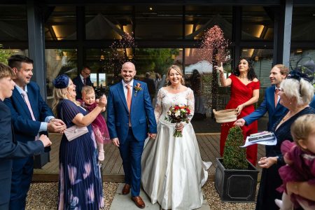 Wedding Confetti - Wedding Confetti Line photographed by Matthew Ellacott Photography