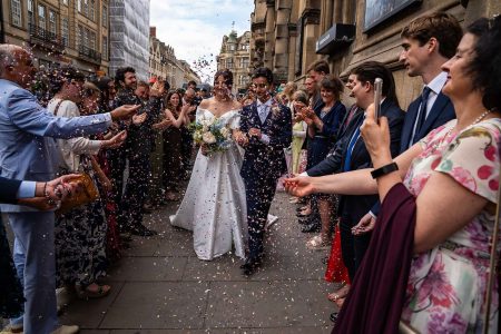 Wedding Confetti - Wedding Confetti Line photographed by Matthew Ellacott Photography