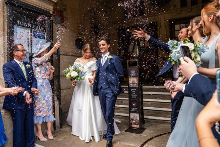 Wedding Confetti - Wedding Confetti Line photographed by Matthew Ellacott Photography