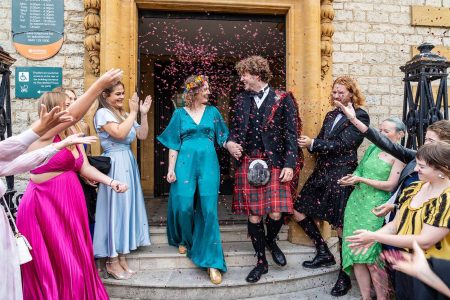 Wedding Confetti - Wedding Confetti Line photographed by Matthew Ellacott Photography