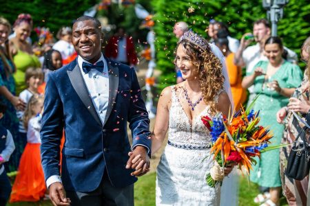 Wedding Confetti - Wedding Confetti Line photographed by Matthew Ellacott Photography