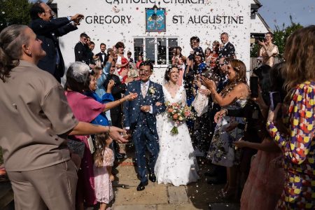 Wedding Confetti - Wedding Confetti Line photographed by Matthew Ellacott Photography