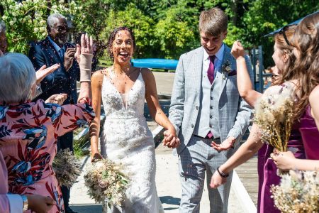 Wedding Confetti - Wedding Confetti Line photographed by Matthew Ellacott Photography
