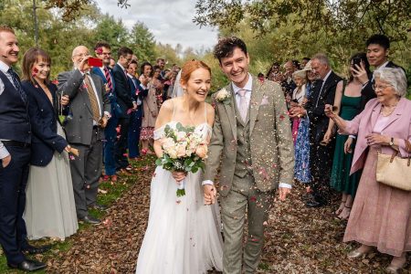Wedding Confetti - Wedding Confetti Line photographed by Matthew Ellacott Photography