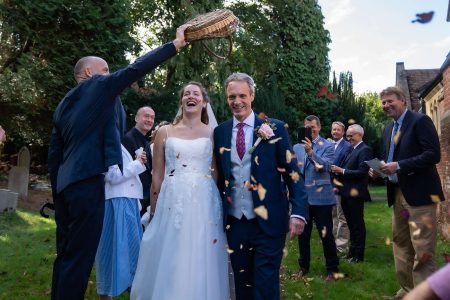 Wedding Confetti - Wedding Confetti Line photographed by Matthew Ellacott Photography