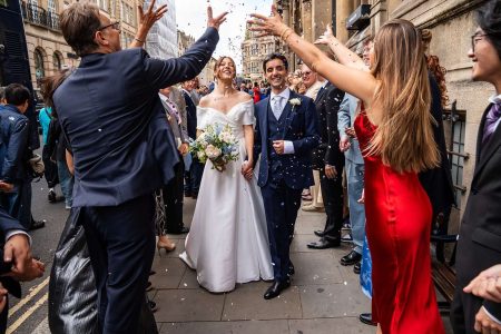 Wedding Confetti - Wedding Confetti Line photographed by Matthew Ellacott Photography